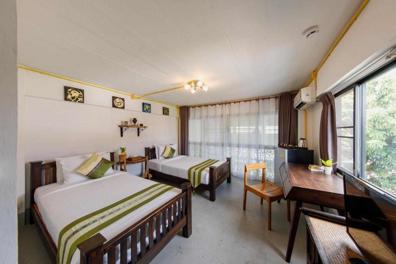 Hostel Double Lucky House Čiang Mai Exteriér fotografie